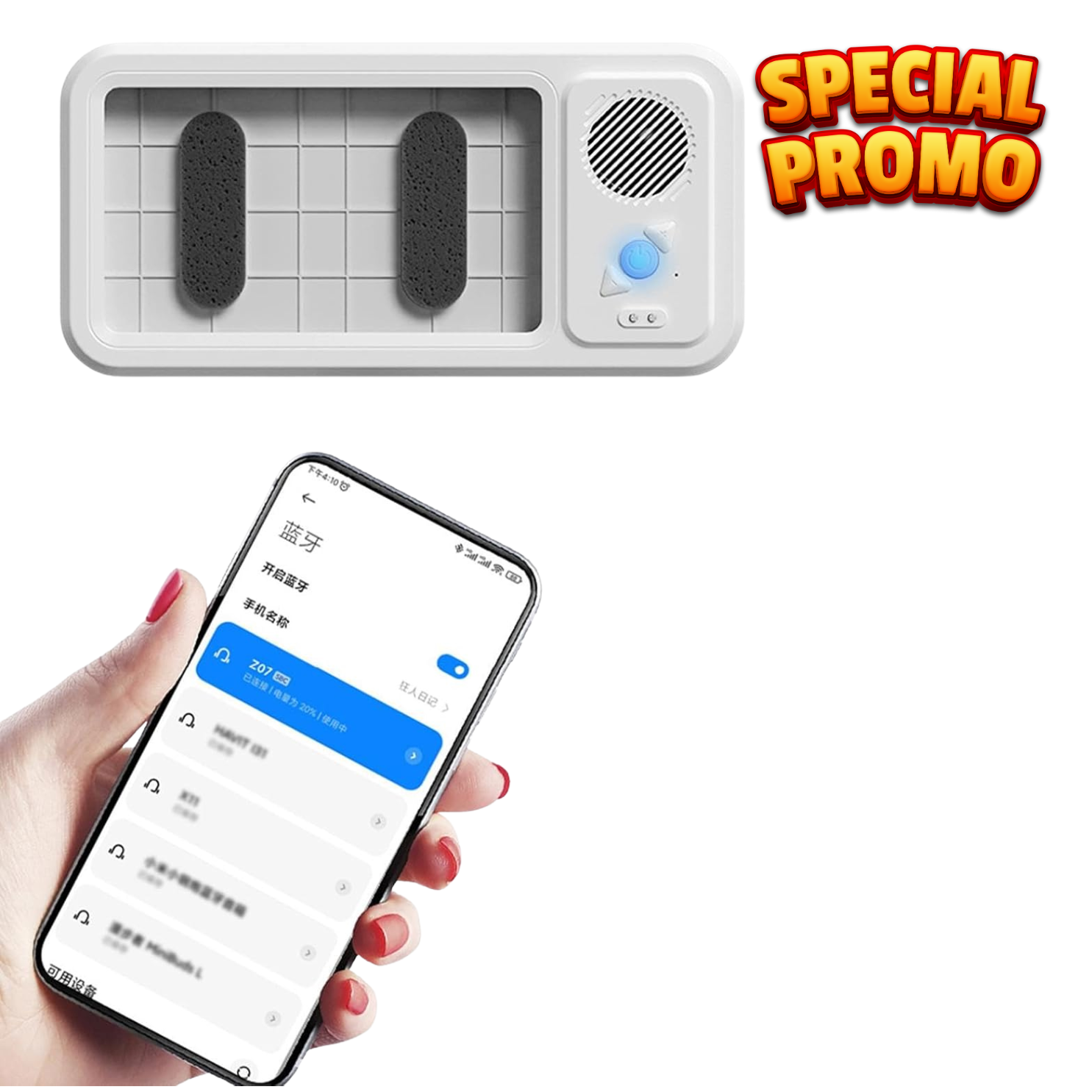 Support Étanche & Haut-Parleur pour Tout type de Téléphone